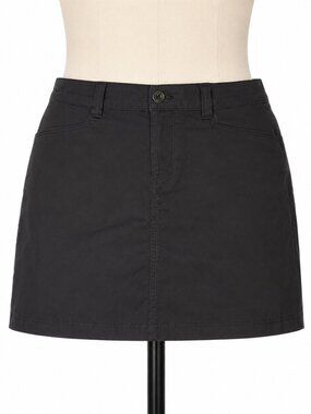 Eddie Bauer Black Athletic Skort Tennis Golf Pickleball Hiking Size 6